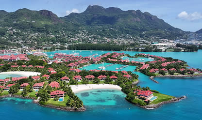 Viajes a ISLAS SEYCHELLES 4*: HOTEL DOUBLE TREE BY HILTON ALLAMANDA (7 NOCHES EN HABITACION KING DELUXE OCEAN VIEW EN MP) 2027 en español | Agencia de Viajes Festival